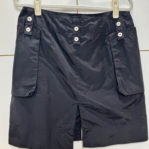 Tommy Hilfiger Black Cargo Skirt